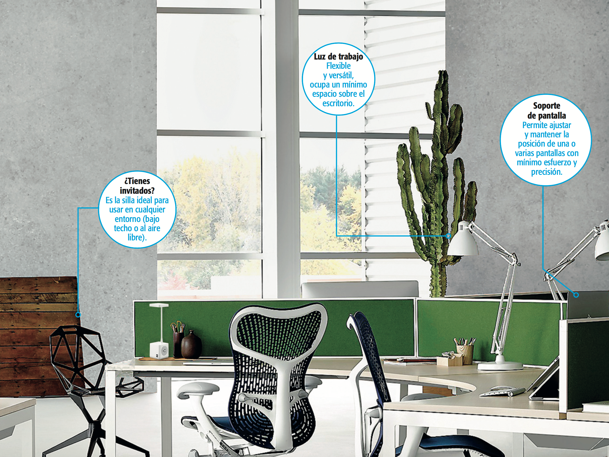 Los muebles de Herman Miller para tu empresa